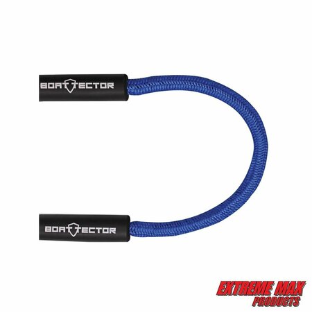 Extreme Max Extreme Max 3006.2568 BoatTector Bungee Dock Line Value 2-Pack - 4', Blue 3006.2568